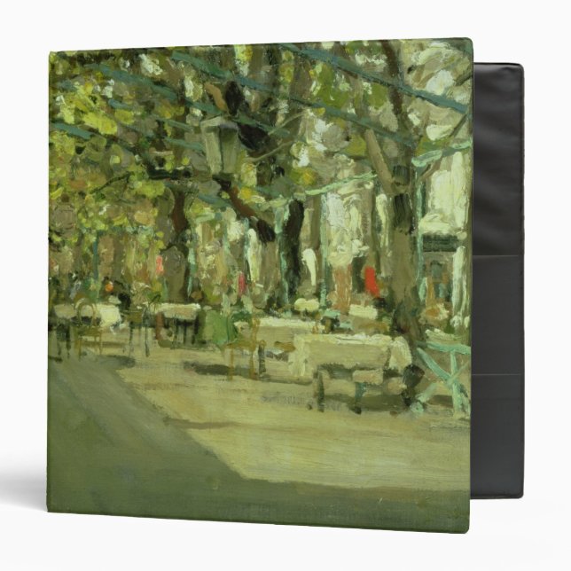 Cafe in Yalta, 1905 Binder (Front/Inside)