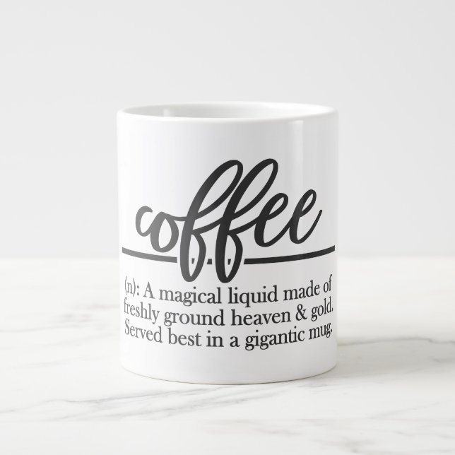 Café - Jumbo Mug (Devant)