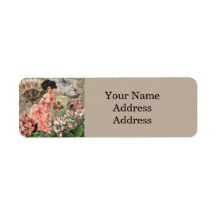 Café Lady Victorian Femme Rose Classy