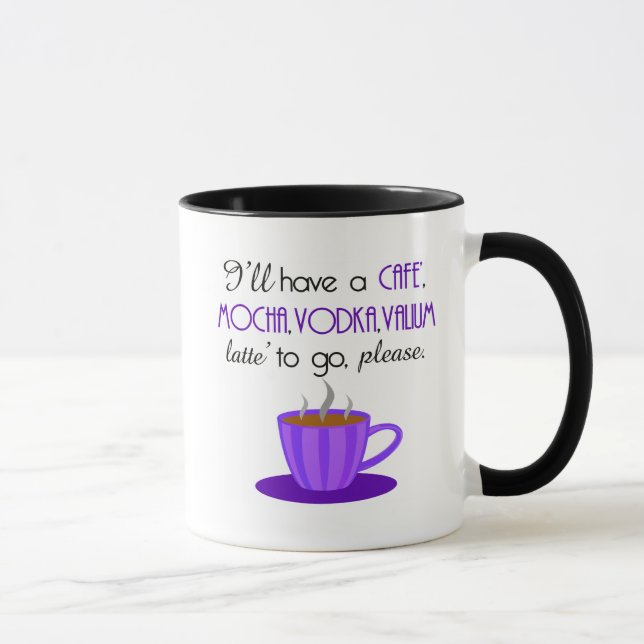 Cafe Latte Mug (Right)