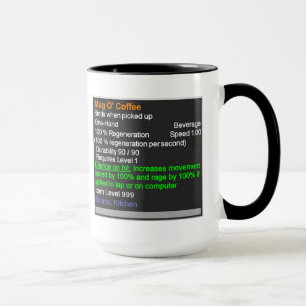 Café légendaire d'O de tasse