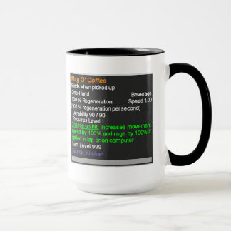 Café légendaire d'O de tasse