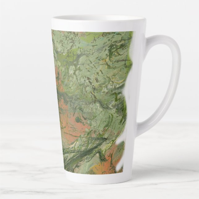 Café l'élixir de vie Latte Mug (Droite)