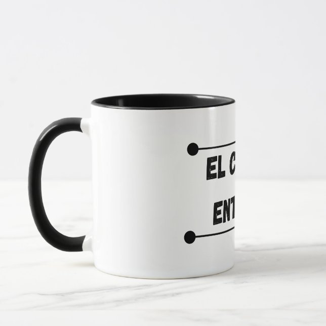 Cafe Me Understanding - Design for True Cafe Mug (Left)