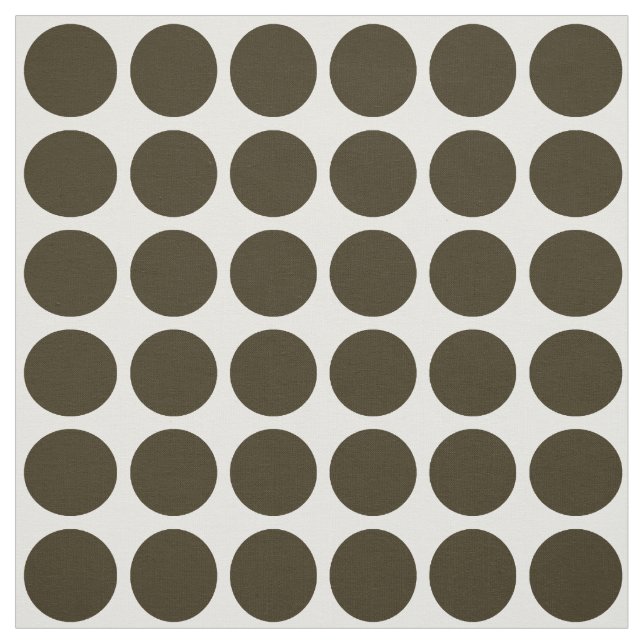 Café Mocha Neutral Dots Fabric (Swatch)