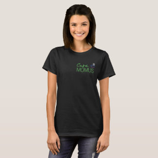 Cafe Momus neon lights diner coffee logo Boheme  T-Shirt