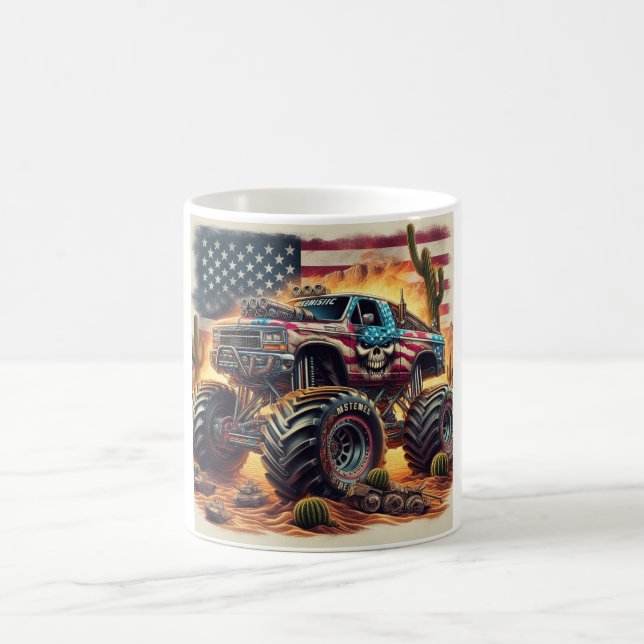CAFÉ MONSTER TRUCK MUG (Centre)