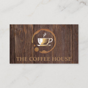 Café Mug   Cartes en bois