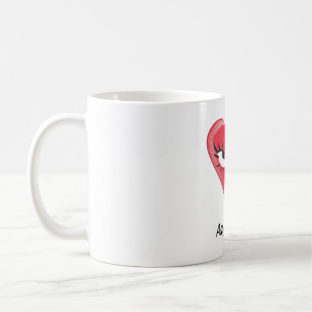 Café Mug de la Saint-Valentin sur mesure (Gauche)