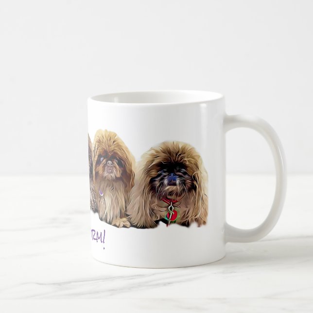 Café Mug du collecteur d'orages de cheveux (Droite)