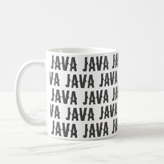 Café Mug "Java" Grande idée cadeau (Gauche)