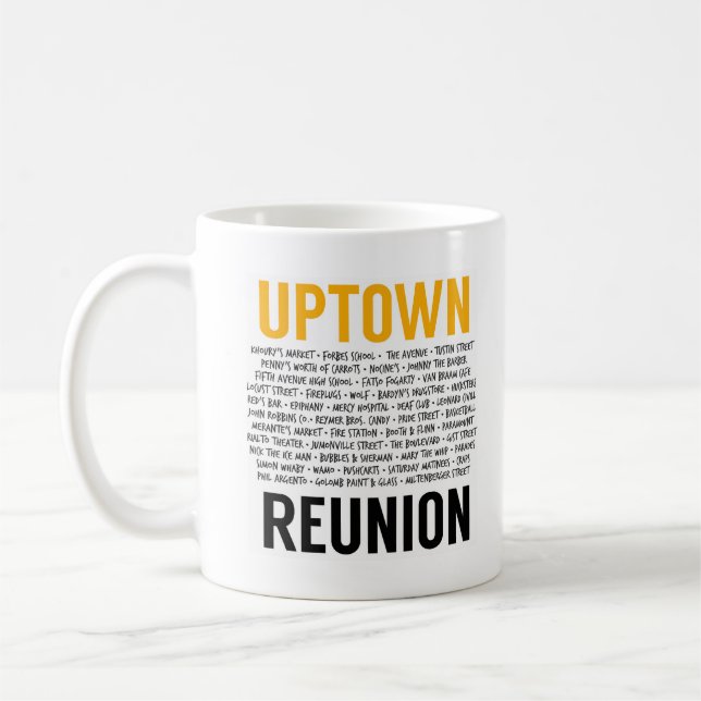 Café Mug officiel de la Réunion de l'Uptown 2019 (Gauche)