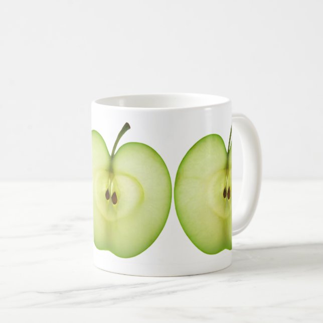 Café Mug - Pomme Slice (Devant droit)