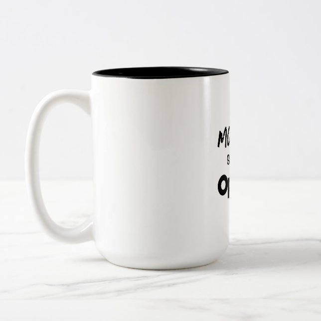 Café Mug pour ces lundis (Gauche)