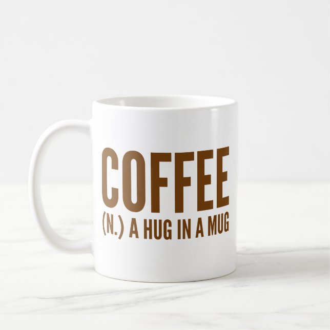 Café (N) Un Accrochage Dans Une Mug (Gauche)