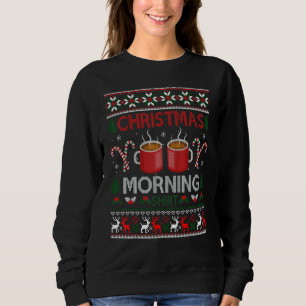 Café Noël Matin Vilain Sweat de Noël