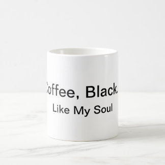 Café, noir… Comme ma tasse d'âme