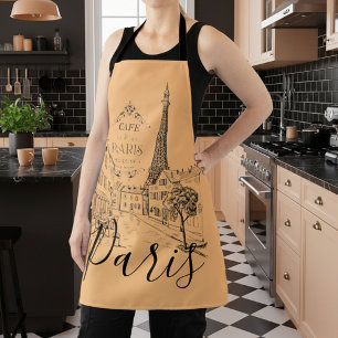 Cafe Paris Apron