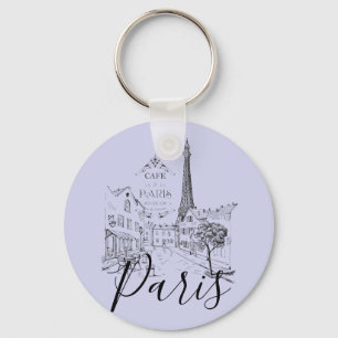 Cafe Paris   Keychain