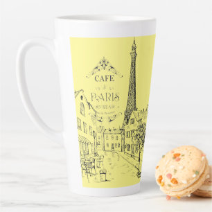 Cafe Paris Latte Mug