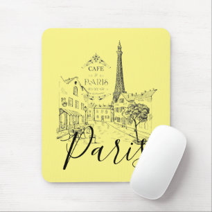 Cafe Paris   Mouse Pad