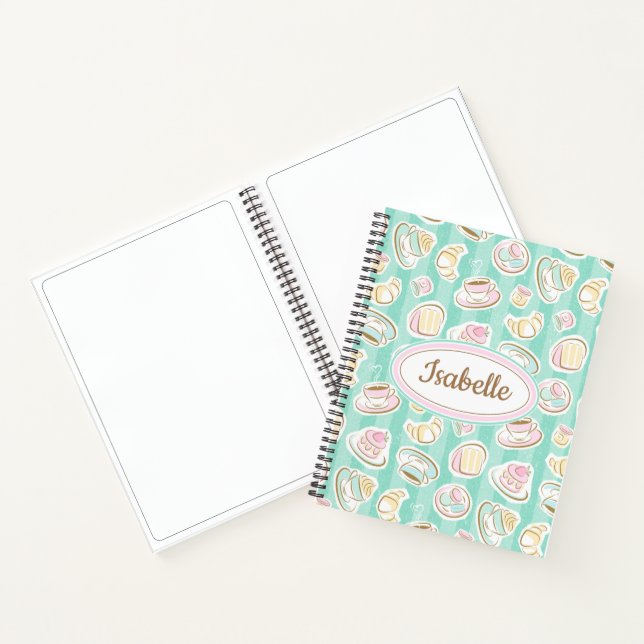 Café Paris Notebook (Inside)