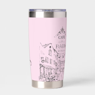 Cafe Paris personalized Insulated Tumbler