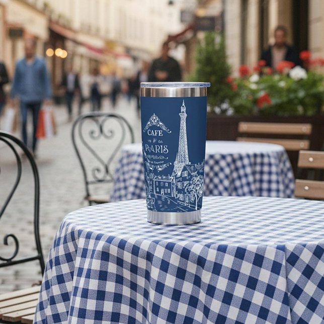 Cafe Paris personalized Insulated Tumbler (Creator Uploaded)