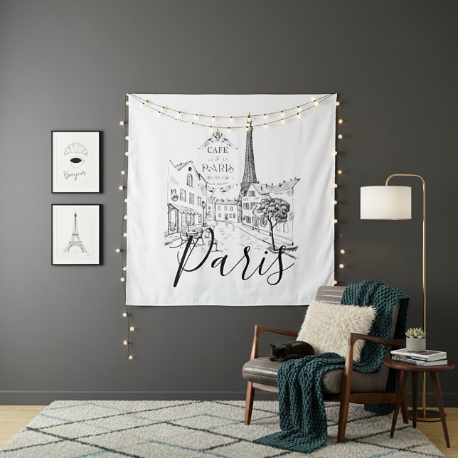 Cafe Paris   Tapestry (Creator Uploaded)