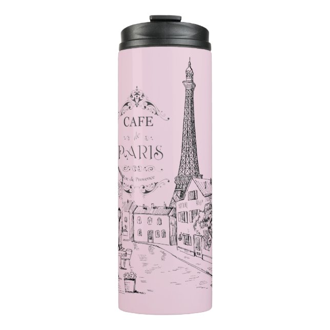 Cafe Paris Thermal Tumbler (Front)