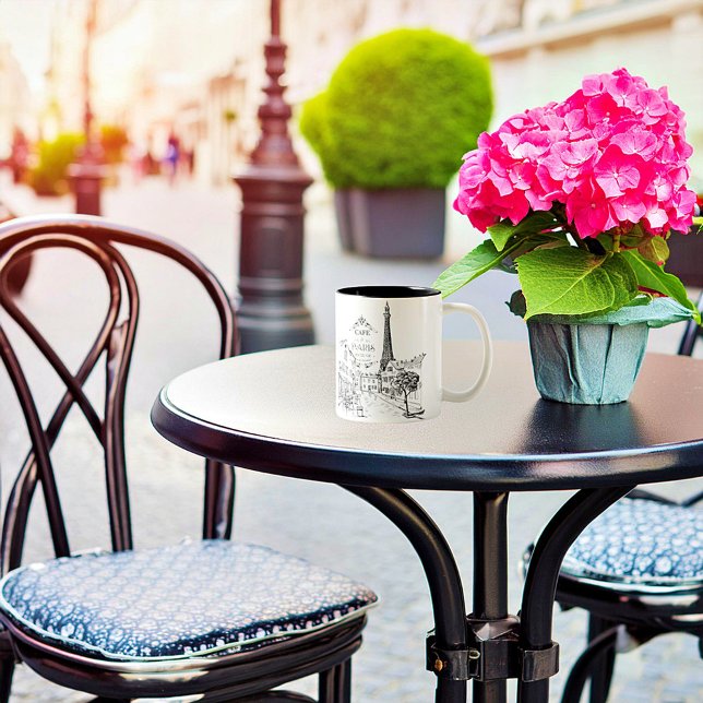 Cafe Paris Two-Tone Coffee Mug (Creator Uploaded)