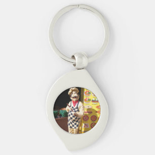 Cafe Pasa Kebap in Kemer. Turkey Keychain