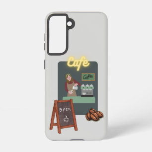 Cafe phone case