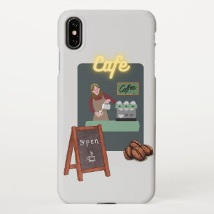 Cafe phone iPhone XS max case