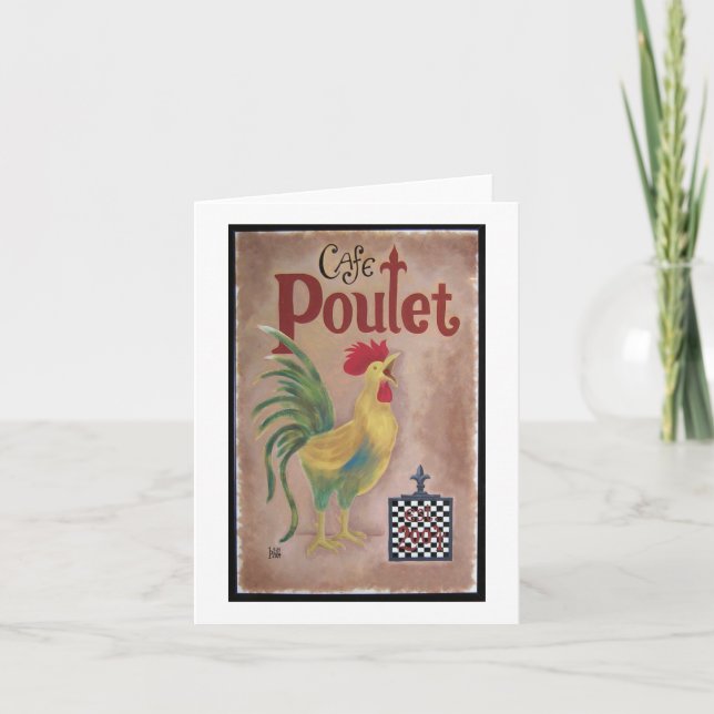 Cafe Poulet Card (Front)