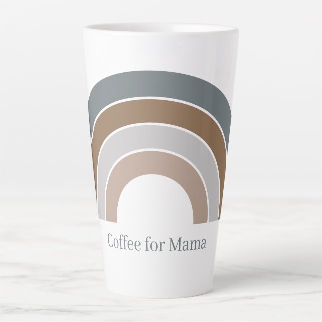 Café pour Mama Rainbow Mug (Devant)