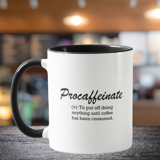 Café Procaffeinate Mug (Créateur téléchargé)