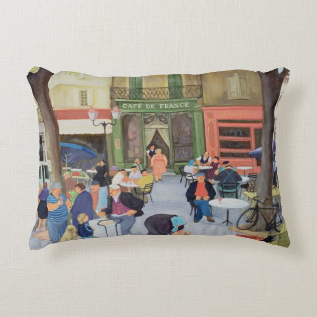 Cafe Provence Accent Pillow (Front)
