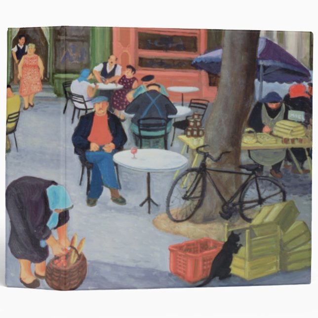 Cafe Provence Binder (Front/Spine)