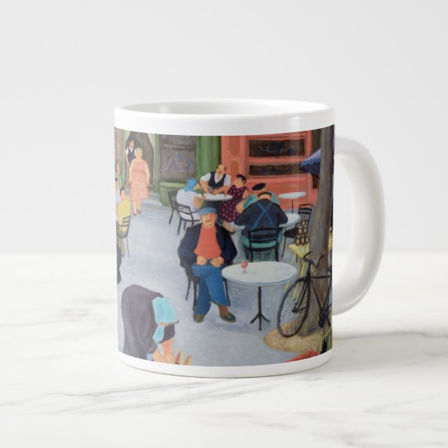Cafe Provence Large Coffee Mug (Front Right)