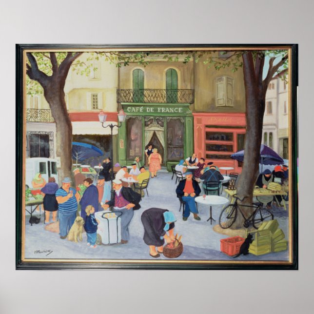 Cafe Provence Poster (Front)