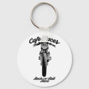 Cafe Racer Keychain