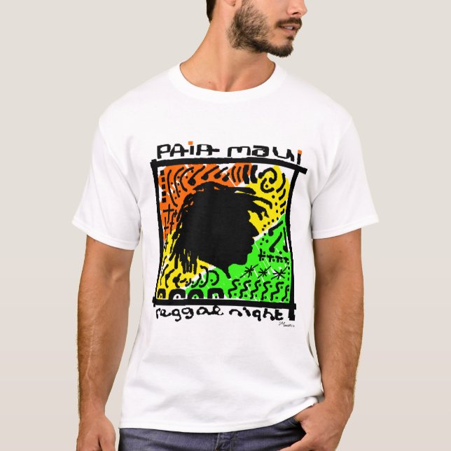 Cafe Reggae Night T-Shirt (Front)