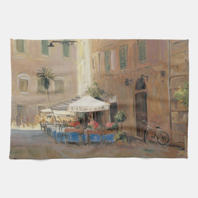 Café Roma Kitchen Towel (Horizontal)
