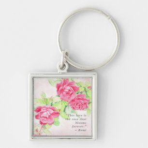 Cafe Roses Keychain