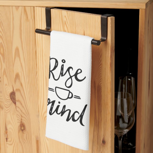 Café serviette de cuisine à thème (Pliage en tiers)