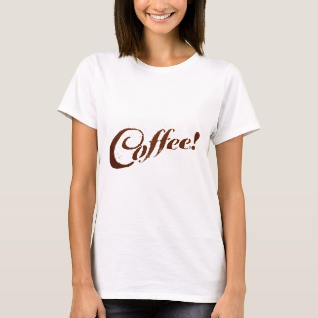 Café - T-shirt femme (Devant)