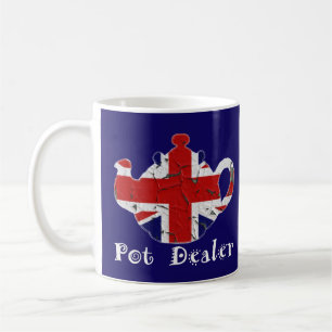 Café Tasse à Thé Drôle Concessionnaire Pot Britann