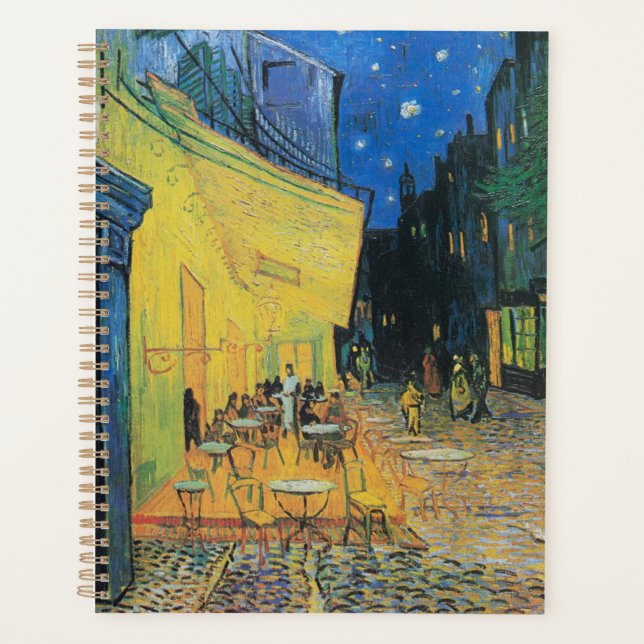 Cafe Terrace at Night 1888 par Vincent van Gogh (Devant)