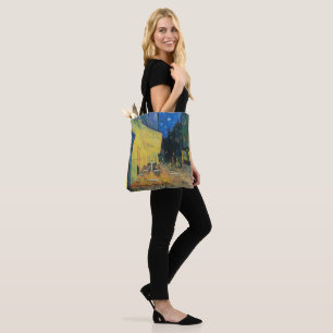 Café Terrace at Night (1888) Tote Bag